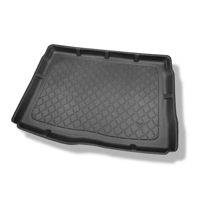 Abbildung von Mossa Kofferraumwanne kompatibel mit Volkswagen Golf VI 5K Hatchback (09.2008 09.2012) Kofferraummatte rutschfest Schutzmatte G