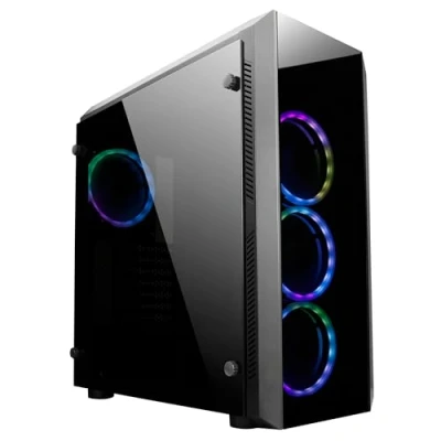 Abbildung von Chieftec GL 02B OP Scorpion II Tower Gehäuse, Temperglas
