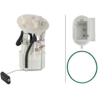 Abbildung von HELLA 8TF 358 106 831 Kraftstoff Fördereinheit mit Dichtung, Tankgeber elektrisch RENAULT: MEGANE Scenic, 1 Cabriolet
