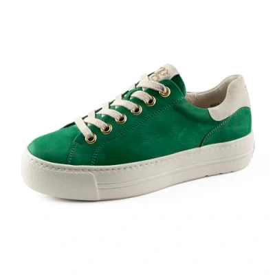 Abbildung von Paul Green Sneaker low, Damen, Größe: 42, Green/ivory Schuhe