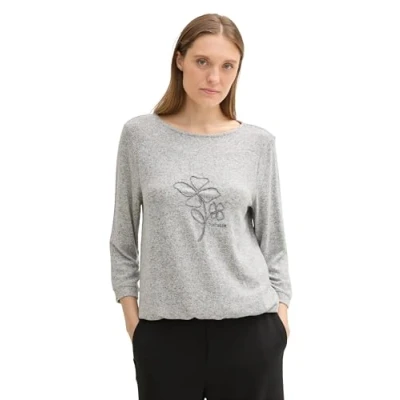 Abbildung von TOM TAILOR Strickpullover (1 tlg) Drapiert/gerafft