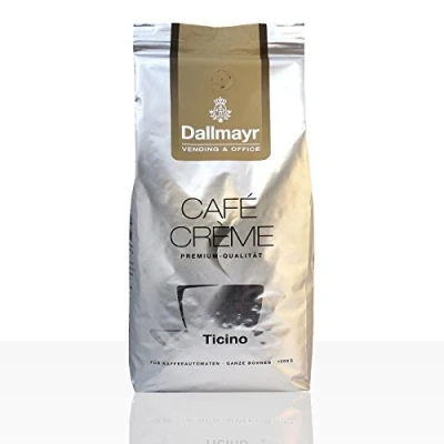 Abbildung von Dallmayr Cafe Creme Ticino 8 x 1kg ganze Bohne