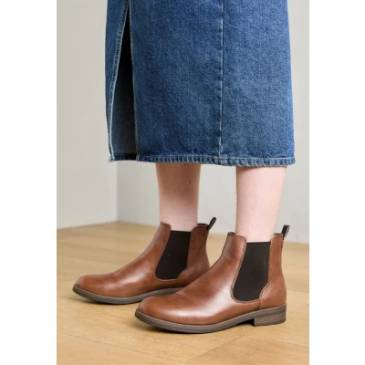 Abbildung von Tamaris Ankle Boot, Damen, Größe: 36, Cognac Schuhe