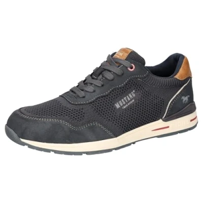 Abbildung von Mustang Sneaker low, Herren, Größe: 45, Dunkelblau Schuhe