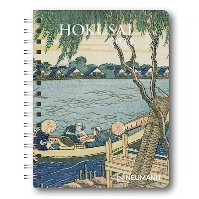 Abbildung von Hokusai 2024 Diary Buchkalender Taschenkalender Kunstkalender 16,5x21,6: