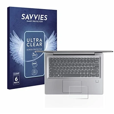 Abbildung von Savvies 6 Stück Schutzfolie für Lenovo IdeaPad 530s (14&quot;) Touchpad Displayschutz Folie Ultra Transparent