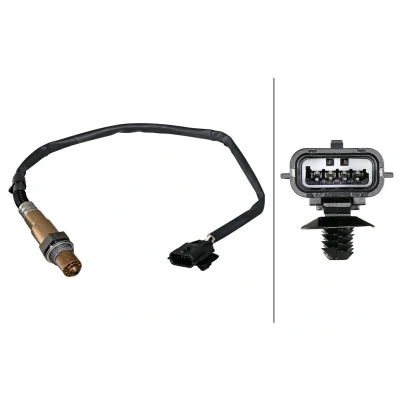 Abbildung von HELLA 6PA 358 221 301 Lambdasonde beheizt RENAULT: TWINGO 2
