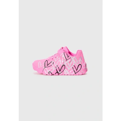 Abbildung von Skechers UNO LITE Sneaker low Hot pink/multicoloured für Kinder, Größe: 27, pink/multi/coloured Schuhe