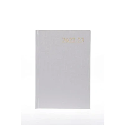Abbildung von Collins Essential A5 Wochenansicht 2022 23 Schülerkalender Journal Silber, (210 x 148), ESSA53M.48 2223