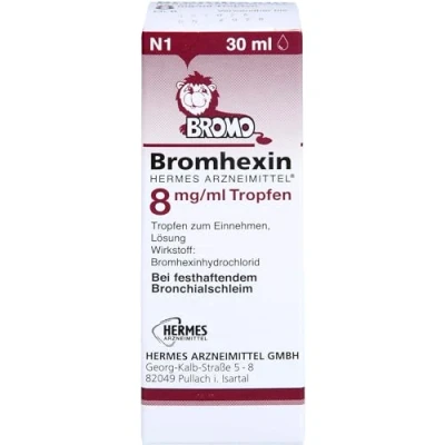 Abbildung von Bromhexin Hermes Arzneimittel 8mg/ml 30 ml