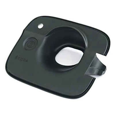 Abbildung von Skoda 5LA054410 Ladeanschluss Abdeckung Ladebuchse Blende Steckdose, für AC Stecker Grau