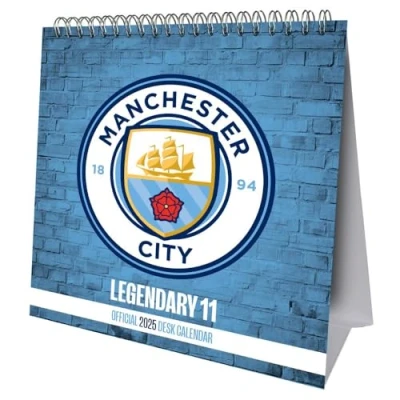 Abbildung von Manchester City FC Desk Easel Calendar 2025