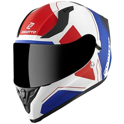 Abbildung von Bogotto V128 Strada Helm, blau/rot/weiß, XL