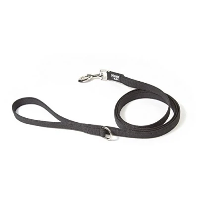 Abbildung von Julius K9 Hundeleine Leine Super Grip mit Handschlaufe schwarz/grau