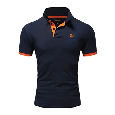 Abbildung von SOULSTAR Poloshirt MPROUND Herren Kurzarm T Shirt Polo Hemd