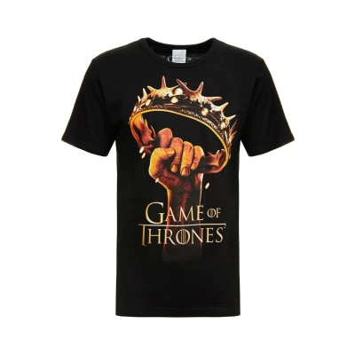 Abbildung von Logoshirt GOT Crown Tshirt print, Herren, Größe: XS, Black