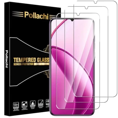 Abbildung von Pollachi [3 Stück Schutzfolie für OUKITEL C53 Panzerglas Glasfolie,9H Härte,Anti Kratzen,Anti Fingerabdruck,Anti Bläschen,Ultra Klar,Displayschutzfolien Panzer Schutz Glas