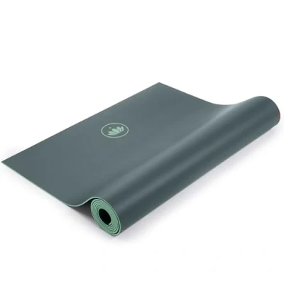 Abbildung von Lotuscrafts® Arise Yogamatte rutschfest, Made In Spain, Yoga Matte aus Naturkautschuk, 185 x 65 0,5 cm (Balsam Green)
