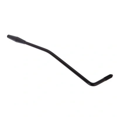 Abbildung von 6mm Metall Tremolohebel Jammerhaken mit Spitze fuer E Gitarre Strat (schwarz)
