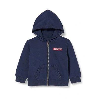 Abbildung von Levi&#039;s FULL ZIP Hoodie Sweatjacke für Kinder, Größe: 74, Dress blues