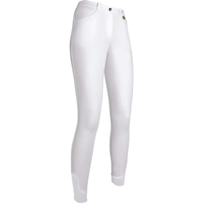 Abbildung von HKM Reithose Kate Kids Silikon Vollbesatz Weiß 128