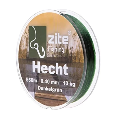 Abbildung von Zite Angelschnur 0,40mm 550m Hechtschnur monofil für Ansitzangeln &amp; Spinnfischen