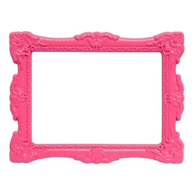 Abbildung von HAB &amp; GUT Magnetbilderrahmen, magnetischer Bilderrahmen PINK/Barock
