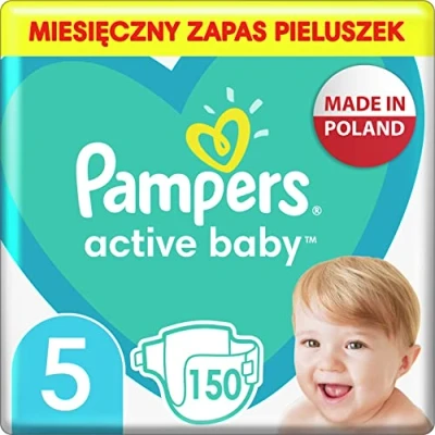 Abbildung von Pampers Active Baby Monatspackung 150 stk.