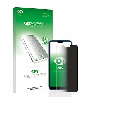Abbildung von upscreen Anti Spy Blickschutzfolie für Huawei P20 lite 2018 Privacy Screen Displayschutz Folie [Sichtschutz, Blaulichtfilter]
