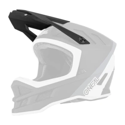 Abbildung von O&#039;NEAL Ersatzschirm Fahrrad Helm Mountainbike MTB für den Blade Helmet Hyperlite Charger V.22 Visor Erwachsene Schwarz Weiß