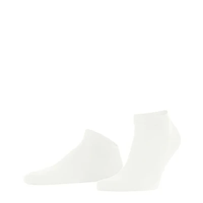 Abbildung von FALKE Herren Sneakersocken ClimaWool M Sn Wolle Lyocell kurz einfarbig 1 Paar, Weiß Off White 2040, 39 40