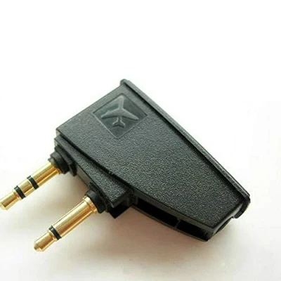 Abbildung von BAAQII Flugzeug Audio Adapter für Bose QC35 QC25 QC20 QC15 QC3 QC2 Kopfhörer