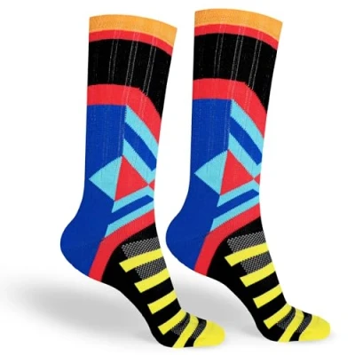 Abbildung von Epic Ray Sport Socken für Männer und Frauen Ideale Laufen, Basketball, Radfahren Padel Socks