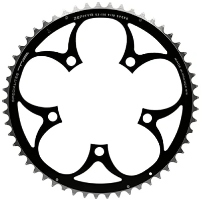 Abbildung von Kettenblatt Straße außen specialités t.a. 5bra zephyr 7075 shimano 9 10v.