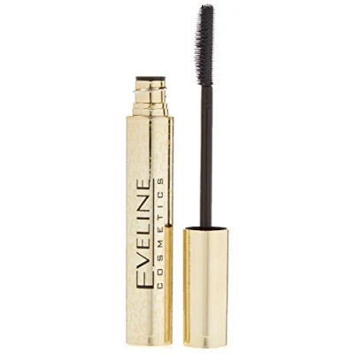 Abbildung von Eveline Cosmetics Volumix Fiberlast Mascara, verdichtend und verlängernd, schwarz, 9 ml