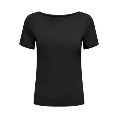 Abbildung von ONLY Kurzarmshirt ONLLIVE LOVE LIFE S/S BOATNECK TOP JRS