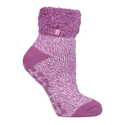 Abbildung von HEAT HOLDERS 1 Paar Bettsocken Damen Stoppersocken ABS Antirutsch Kuschelsocken Socken (HHL16)