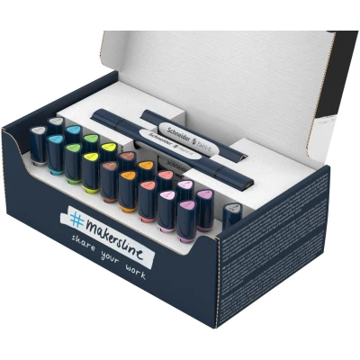 Abbildung von Schneider Brush Pens Mehrfarbig