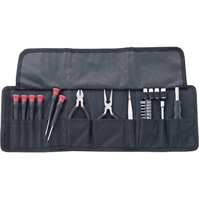 Abbildung von Basetech 814492 Elektronik u. Feinmechanik Zangen Set 25teilig