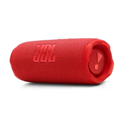 Abbildung von JBL Flip 7, kabelloser tragbarer Bluetooth Lautsprecher, 16 Stunden Akkulaufzeit, IP68 wasserdicht, Staub und stoßfest, Pro Sound mit AI Boost, Auracast Multi Speaker Verbindung, Rot