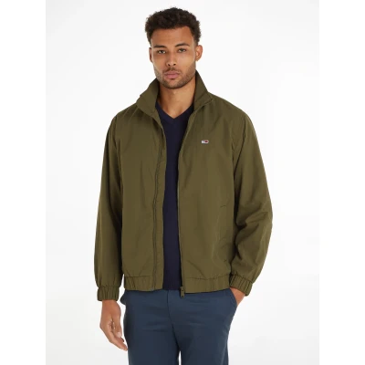 Abbildung von Tommy Jeans Kurzjacke TJM ESSENTIAL JACKET EXT Bomberjacke mit Stehkragen
