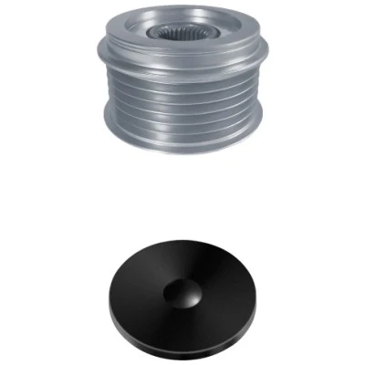 Abbildung von HELLA 9XU 358 038 971 Freilauf Lichtmaschine 34,8 mit Kappe AUDI: A6 C6 Avant, A4 B8 Limousine, VOLKSWAGEN: Touareg I, II