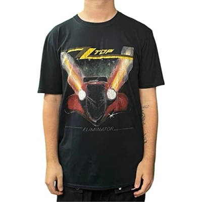 Abbildung von ZZ Top Herren, T Shirt, Eliminator, Schwarz (Black), M