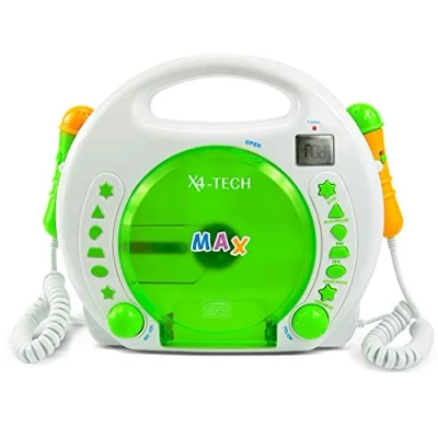 Abbildung von X4 Tech Bobby Joey Kinder CD Player CD, SD, USB Inkl. Karaoke Funktion