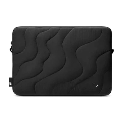 Abbildung von tomtoc Gesteppte Laptop Tasche Hülle für 13 Zoll Neu MacBook Air 2024 2018 M3/A3113 M2/A2681 M1/A2337, Pro M2/A2686 M1/A2338 2022 2016, iPad M4, M2