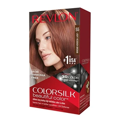Abbildung von Revlon ColorSilk Beautiful Color 55 Light Reddish Brown