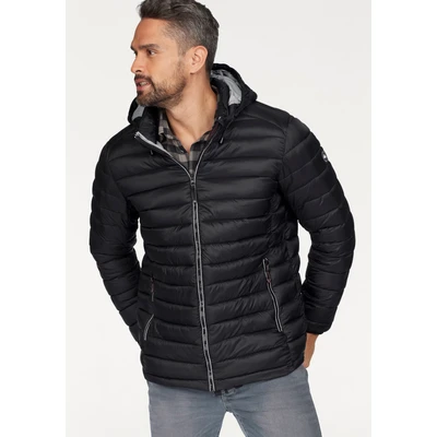 Abbildung von Polarino Steppjacke, mit Kapuze, Atmungsaktiv, winddicht, wasserabweisend