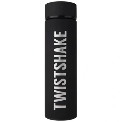 Abbildung von Twistshake Thermosflasche Für Babynahrung 420 ml Edehlstahl Warm und Kalt Getränke Black, Schwarz, 78113