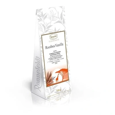 Abbildung von Ronnefeldt Rooibos Vanilla Aromatisierter Kräutertee mit Vanillegeschmack 100g, Menge:6 Stück