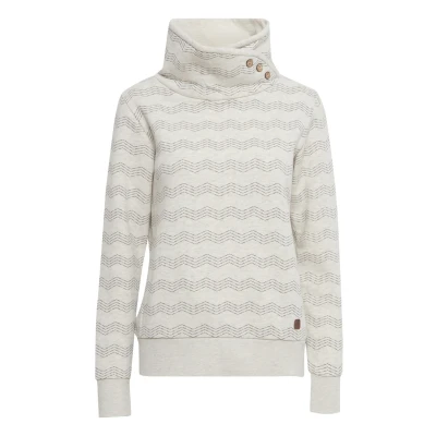 Abbildung von Oxmo Vernita Sweatshirt, Damen, Größe: Large, Oyster grey melange